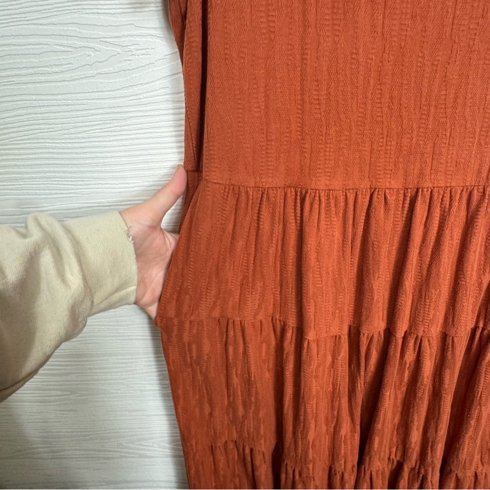 Maeve Gillian tiered short sleeve maxi dress - Picture 9 of 13